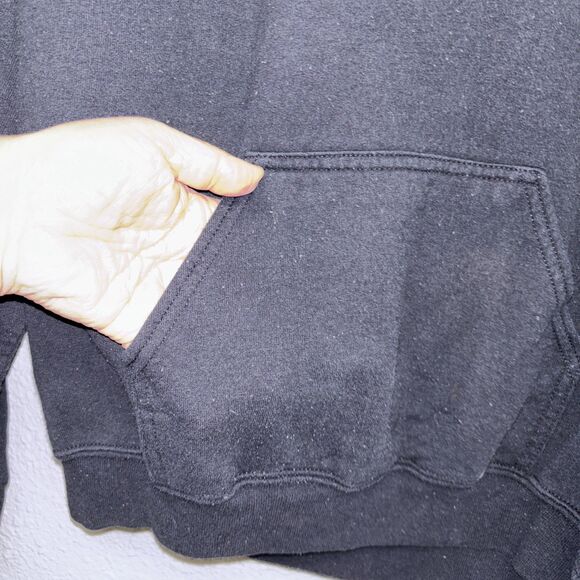 Billie Eilish 2019 Concert Hoodie Black S Graphics Pocket Cotton Blend Pullover - Picture 4 of 10